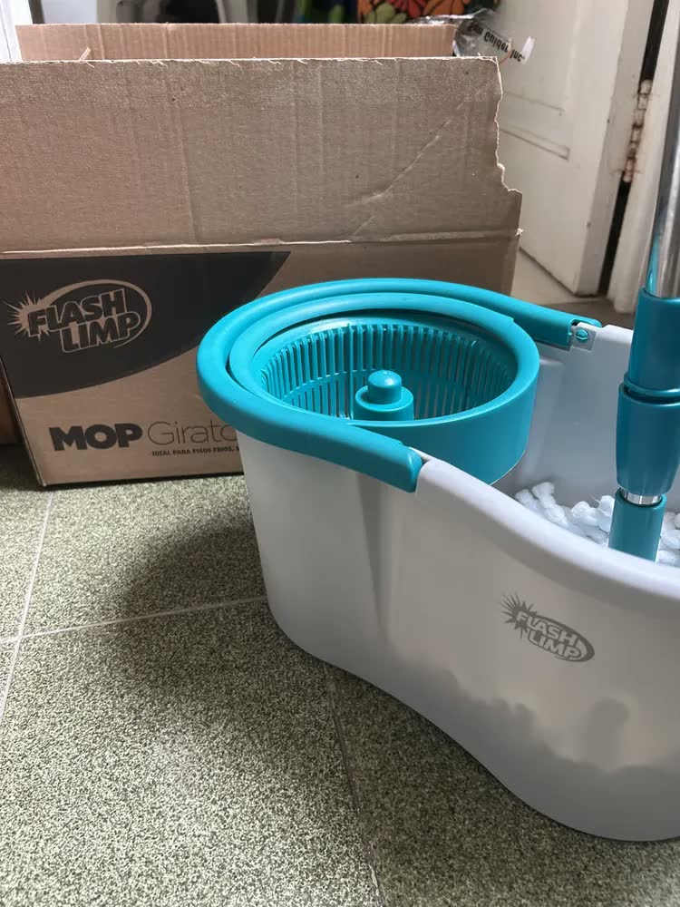 foto de Mop De Limpeza Fácil 360 Giratório CLEAN