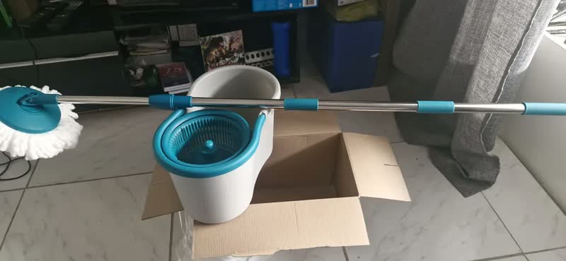 foto de Mop De Limpeza Fácil 360 Giratório CLEAN