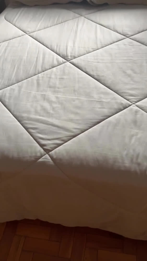foto de Edredom Dupla Face Casal 400 Fios Extra Macio Percal  Luxo