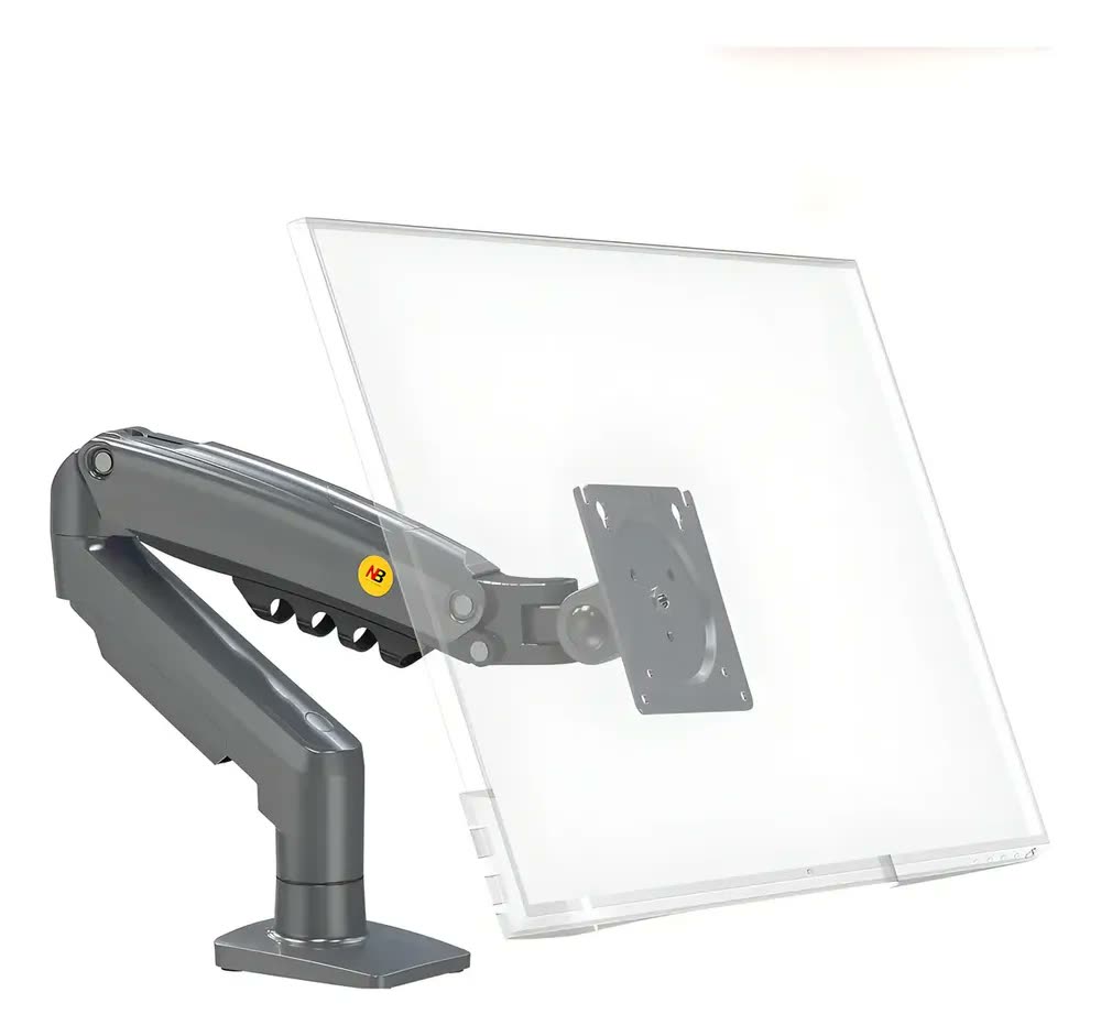 Suporte Articulado Monitor Braço Pistão A Gas Nb F80 Setup Cor Cinza-escuro