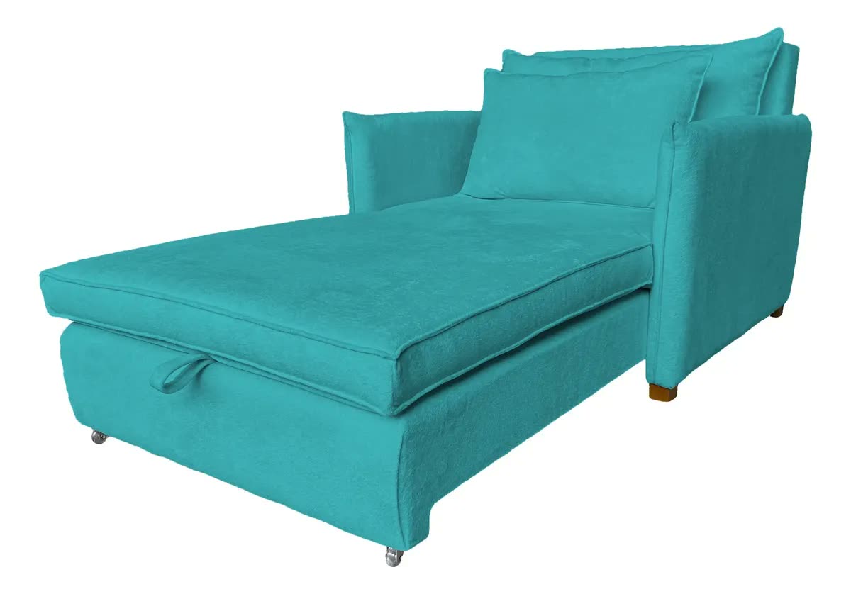 Poltrona Cama Monica Individual Boucle Sala Quarto