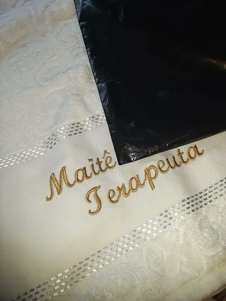 foto de Toalha Banhão Karsten Melina+seu Nome Personalizado Natoalha