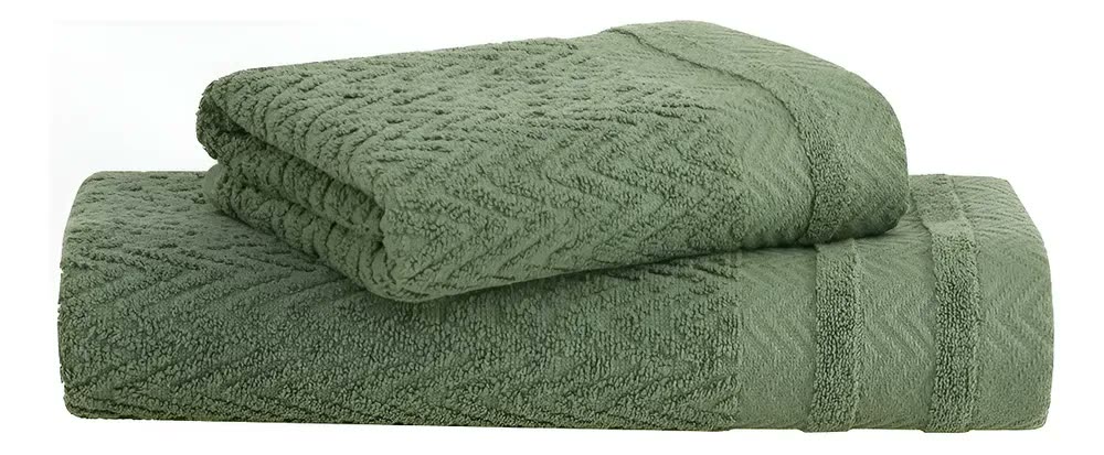 Jogo De Toalhas Buddemeyer Soul Extra Soft Banho 2 Verde