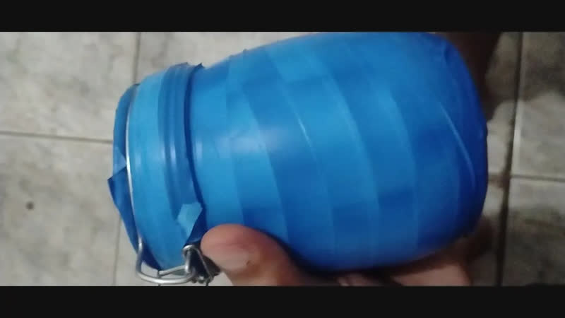 foto de Pote Hermético De Vidro Com Trava Inox 830 Ml -cor Trasparente Allplus
