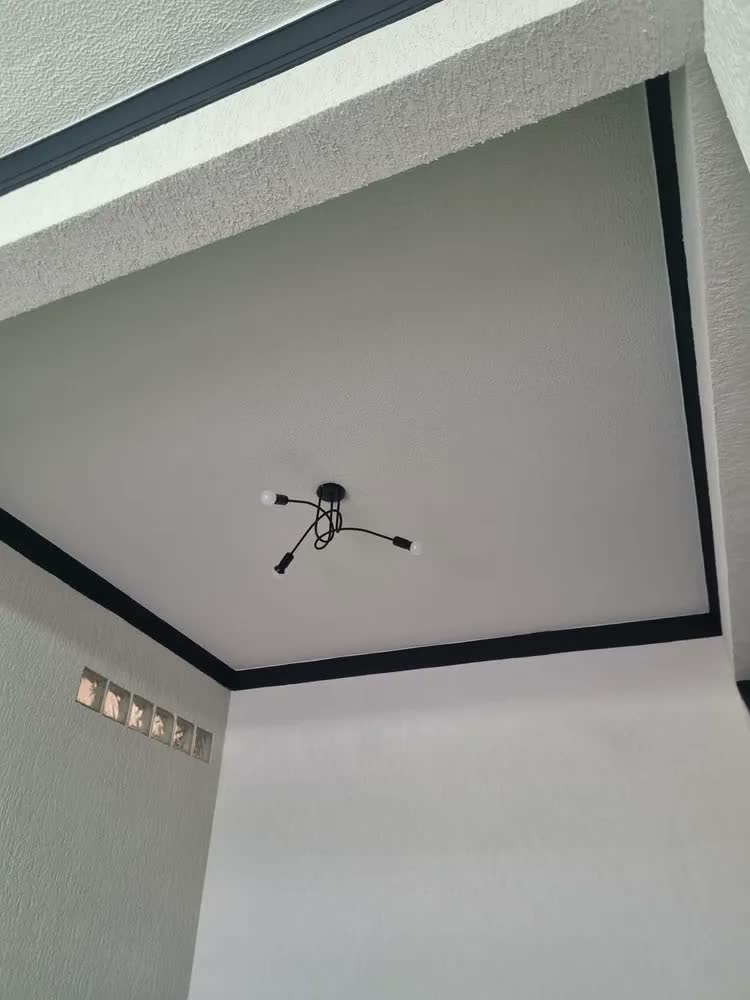 foto de Luminária Lustre Teto Moderno Quarto Jantar Sala 3 Lâmpadas