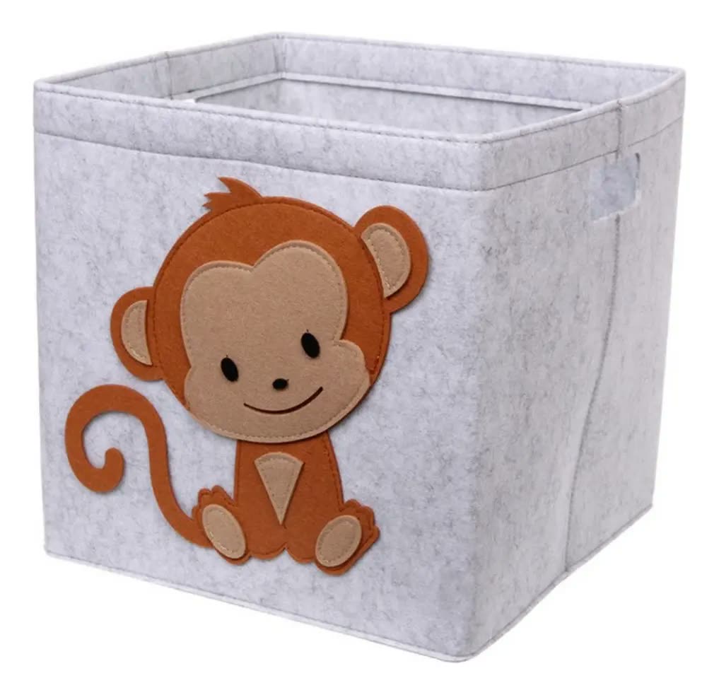 Cesto Organizador Decorativo Caixa Brinquedo Roupa Multiuso