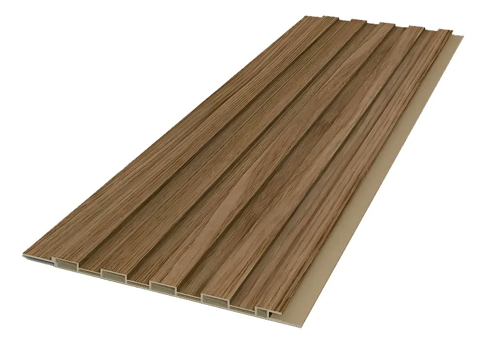 Painel Ripado Modaza Wpc Imbuia 16,7 X 285 Cm