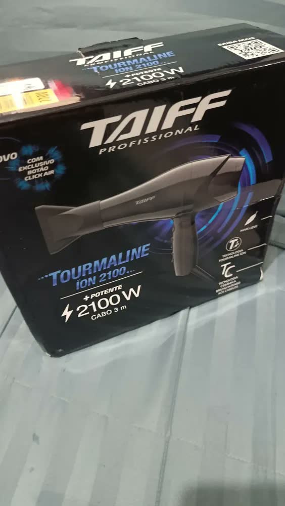 foto de Secador De Cabelo Taiff New Tourmaline Profissional 2100w