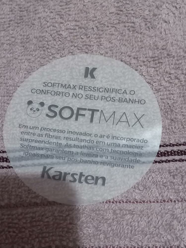 foto de Jogo de Toalhas 4 Peças Fio Cardado 100 Algodão Softmax Bressan Karsten