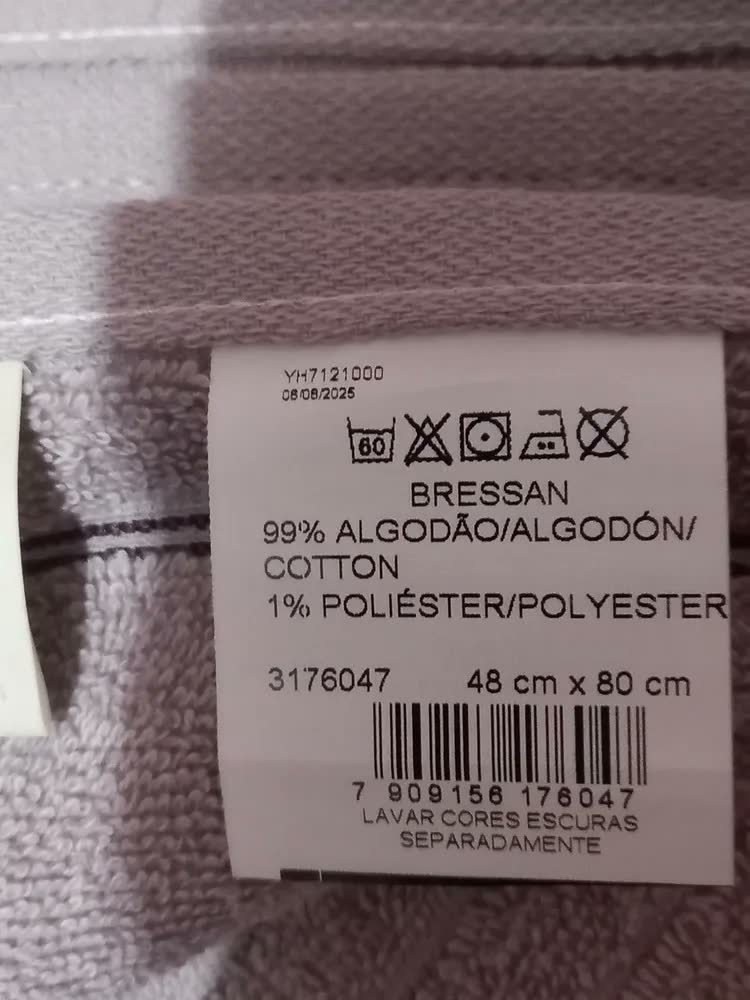 foto de Jogo de Toalhas 4 Peças Fio Cardado 100 Algodão Softmax Bressan Karsten