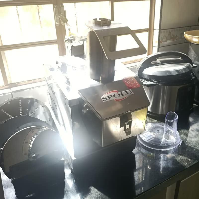 foto de Processador Industrial Spolu SPX7 Alimentos Total Inox 7 Discos Bivolt