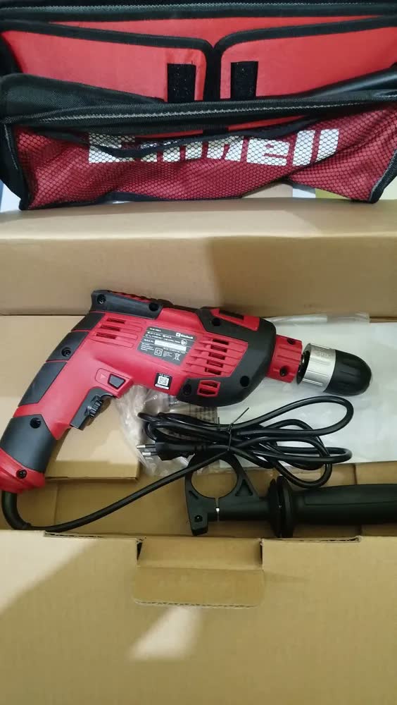 foto de Furadeira De Impacto Maleta E Kit 16 Brocas 1010w Tc-id1000e