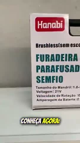 vídeo do produto