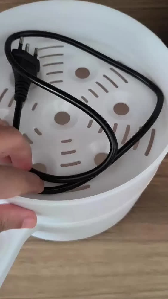 foto de Panela Elétrica Bene Casa Multicoocker 2L Cerâmica Antiaderente Branco