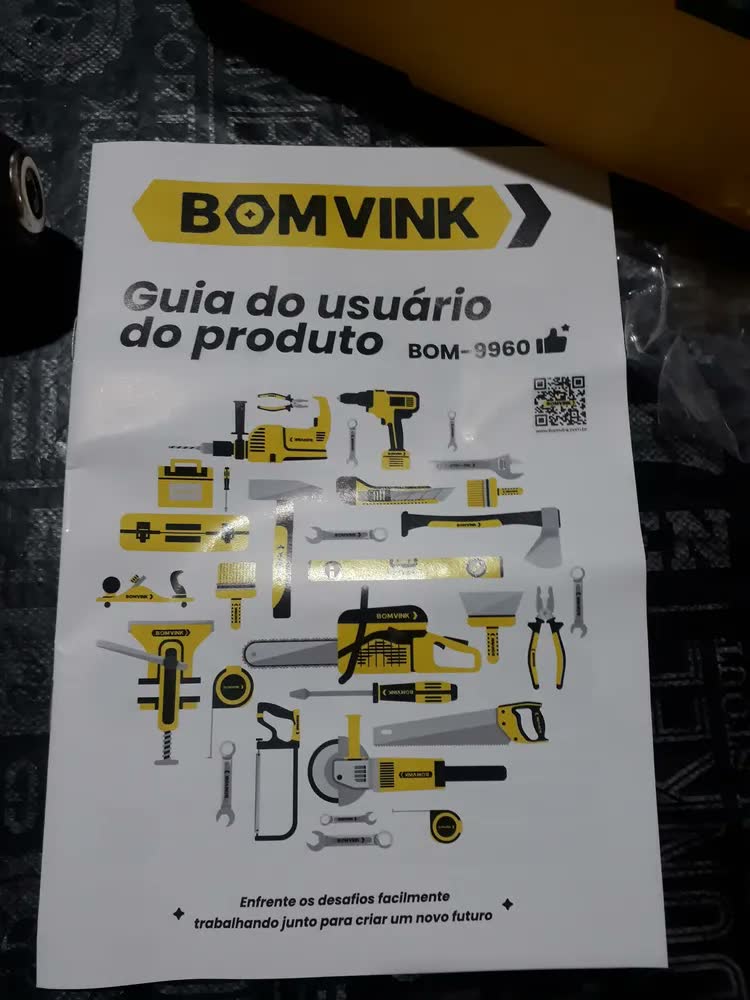 foto de Parafusadeira e Furadeira Sem Fio Bomvink BOM-9960 Professional