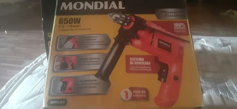 foto de Furadeira De Impacto Mondial 650W NFFI-07 220V