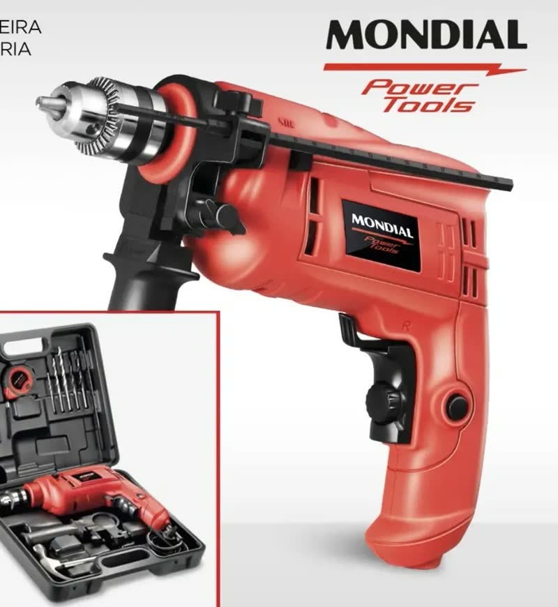foto de Furadeira De Impacto Mondial 650W NFFI-07 220V