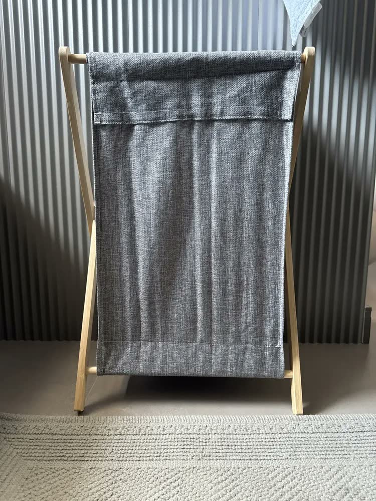 foto de Cesto De Roupa Suja Organizador Multiuso Dobravel Lavanderia