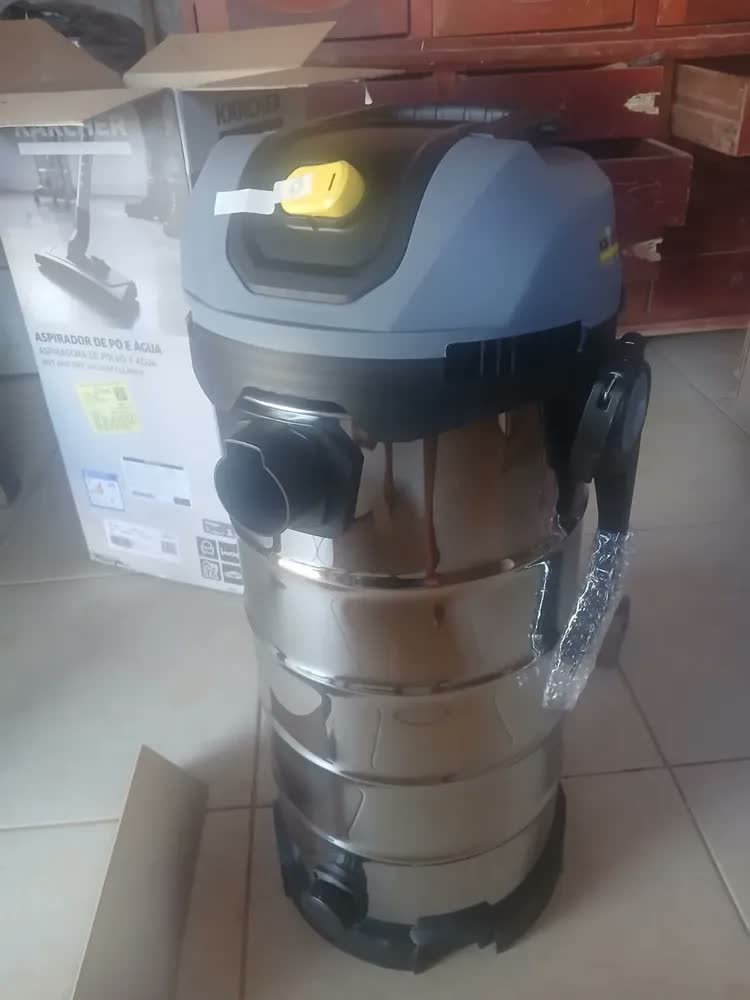foto de Aspirador De Pó E Água Karcher Nt 40/1 Inox 220v 1700w