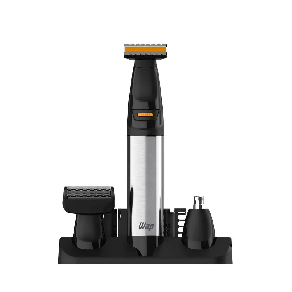 foto de Barbeador WAP WSH08 IPX7 Lâminas de Inox Kit de Acessórios