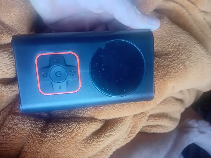 foto de Bomba De Ar De Mão Pneu Car Air Pump Sem Fio 150 Psi Luz De Emergência Led Com Bateria Recarregável De 4000 Mah Verunto