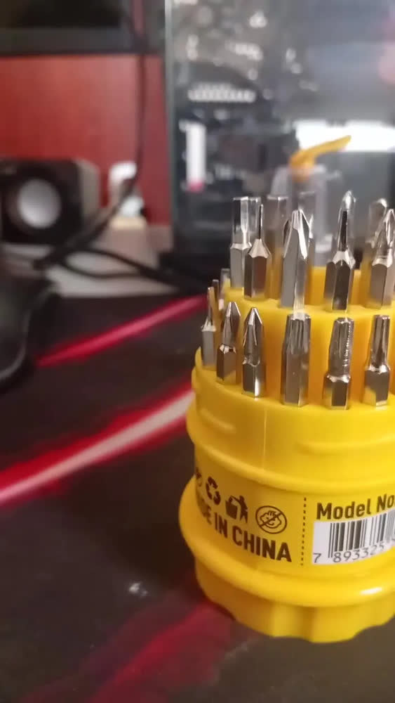 foto de Kit Jogo De Chaves Multiuso 31 Em 1 Mini Ferramentas Maleta Pequena De Chave De Fenda Precisão Portátil Compacto Stronex