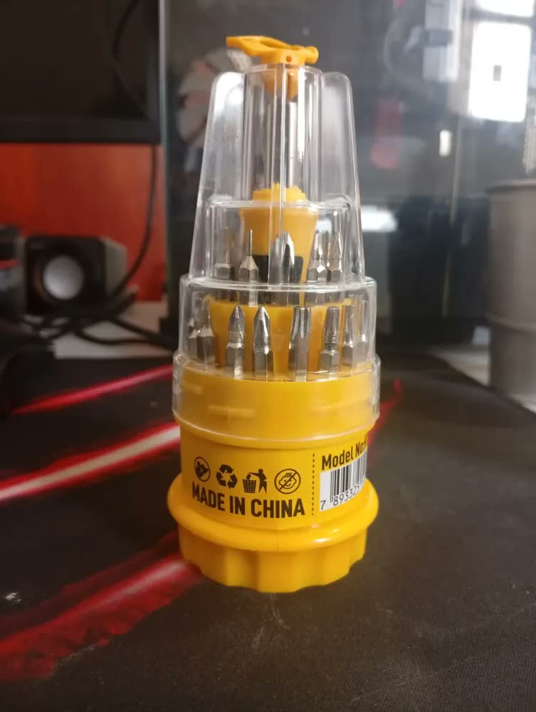foto de Kit Jogo De Chaves Multiuso 31 Em 1 Mini Ferramentas Maleta Pequena De Chave De Fenda Precisão Portátil Compacto Stronex