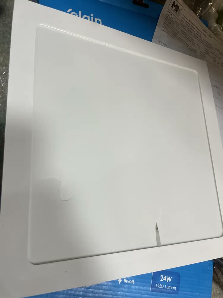 foto de Luminaria Led De Embutir 24w 6500k Elgin Branco