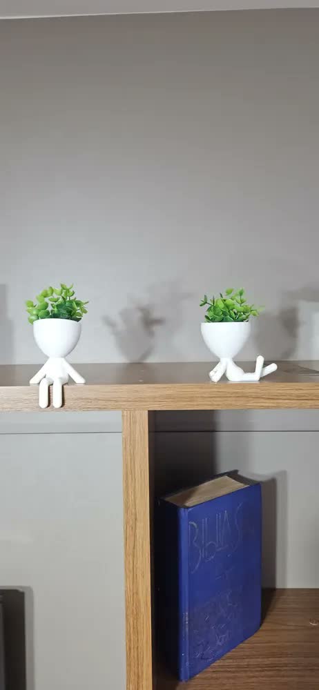 foto de Kit 4 Vasos Mini Flores Inclusas Decorativo Para Casa Sala
