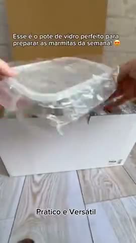 vídeo do produto