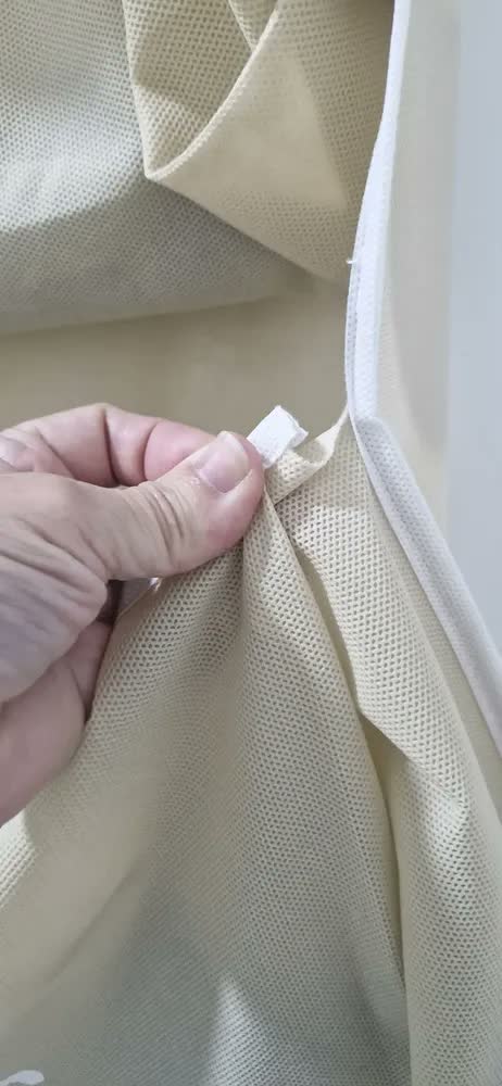 foto de Cesto De Roupa Suja e brinquedo De Pendurar Atras Da Porta - Guarde Bem Cor Preto
