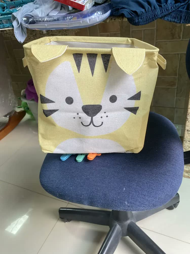 foto de Cesto Organizador Infantil Roupas Sujas Brinquedos