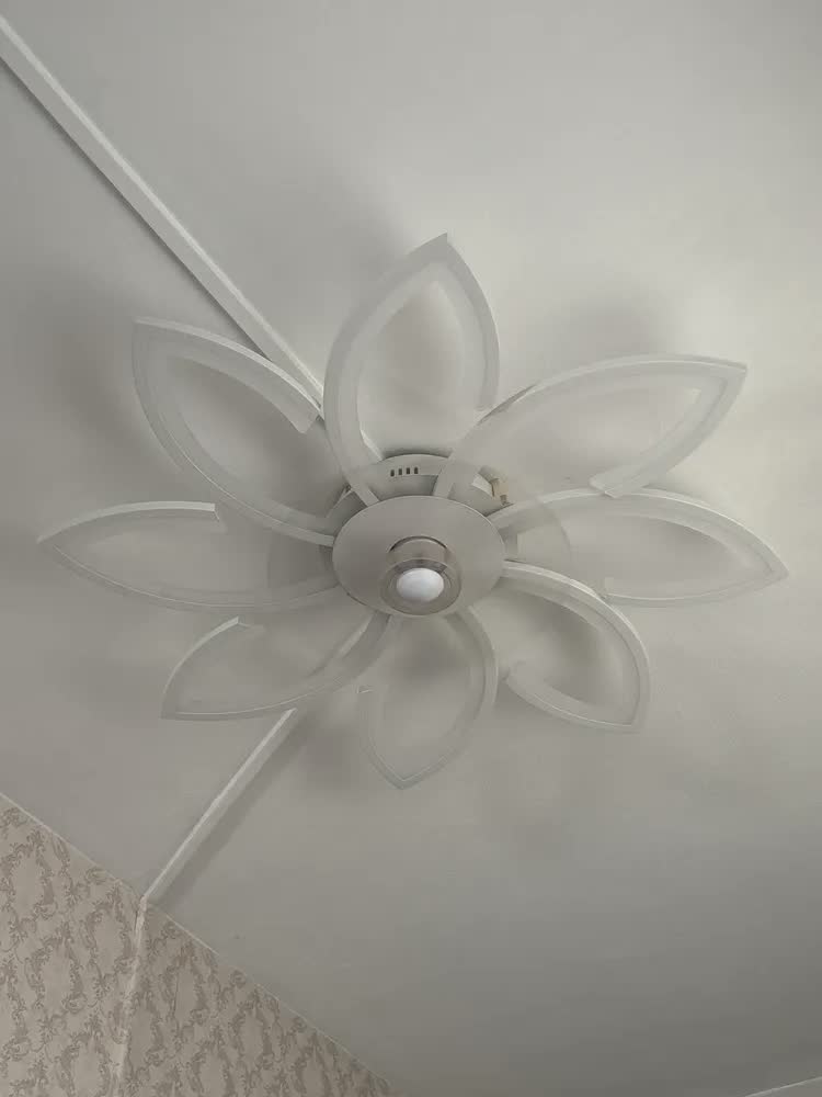 foto de Ventilador de Teto Intelar 86cm LED Silencioso com Controle Remoto 6 Velocidades