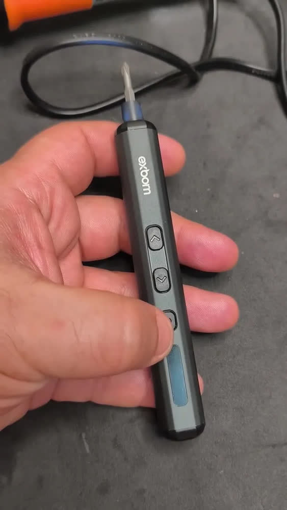 foto de Kit Chave De Precisão Elétrica Recarregável 68 Em 1 Sem Fio Cinza