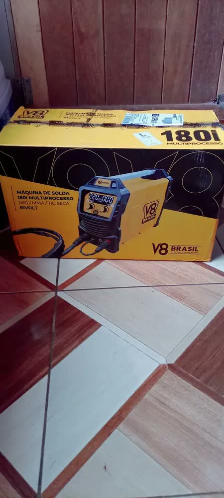 foto de Máquina De Solda Inversora Multiprocessos Eletrodo Revestido Mig/mag Tig Bivolt Multi 180i V8
