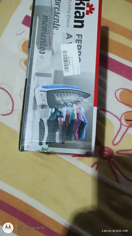 foto de Ferro De Passar Roupa A Vapor Spray 1300w Fps-104 - Kian