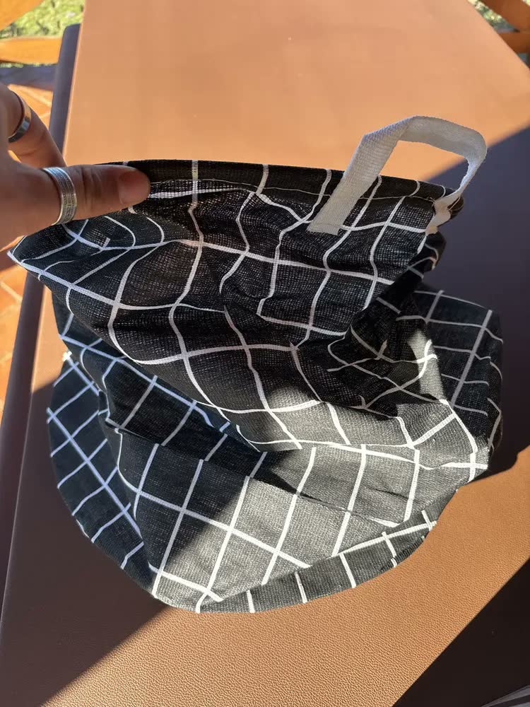 foto de Cesto Dobrável DualHome Preto Para Roupa Suja E Brinquedos 35x45cm