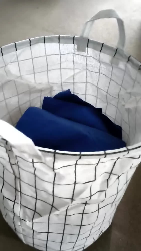 foto de Cesto Dobrável DualHome Preto Para Roupa Suja E Brinquedos 35x45cm