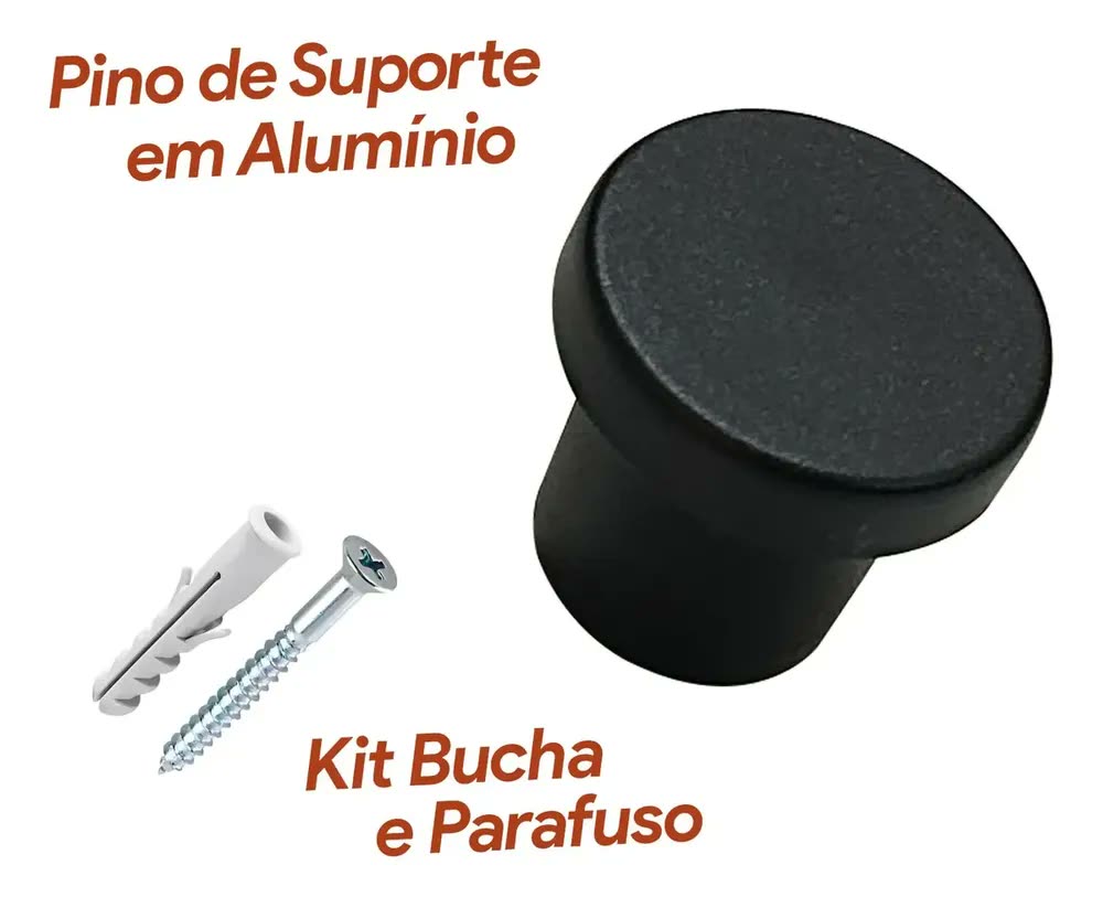 Espelho Redondo 60cm Adnet Alça de Couro Caramelo Dupla Costura e Suporte em Alumínio Quarto, Banheiro, Sala MF901