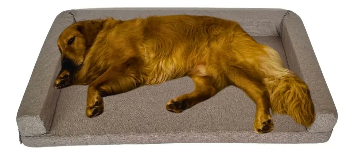 Cama Pet Grande Ortopédica Impermeável 120x80 Pet Querido