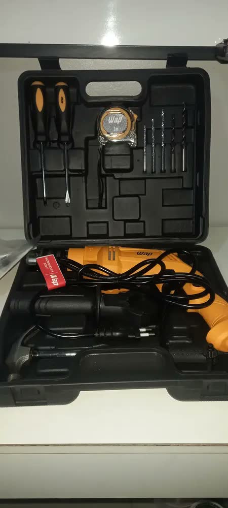 foto de Parafusadeira Furadeira De Impacto 700w Maleta Wf 700k13 Wap