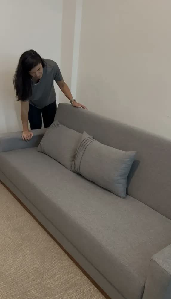 foto de Sofá Cama 3 Lugares 2,05m Yara Bom Pastor