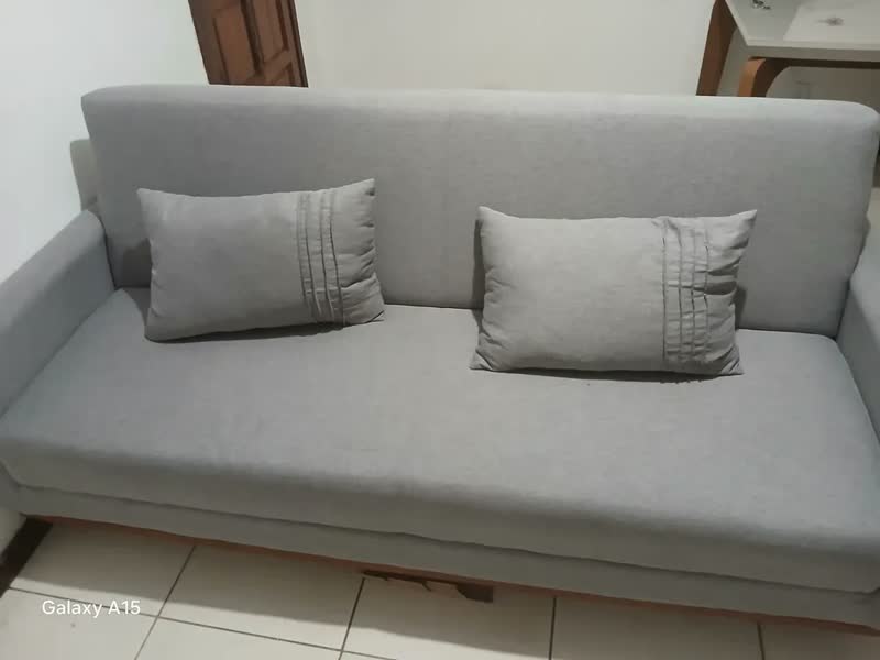 foto de Sofá Cama 3 Lugares 2,05m Yara Bom Pastor