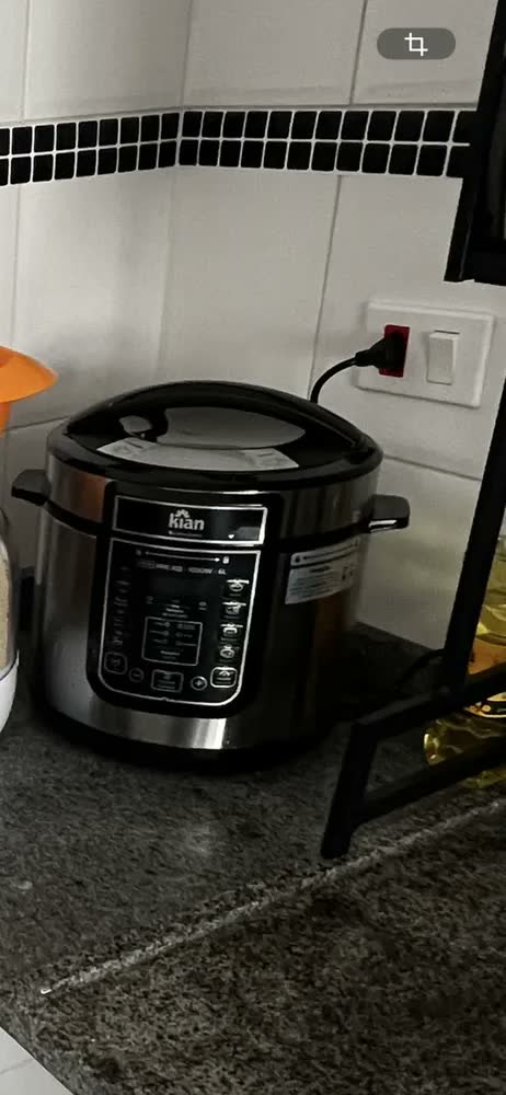 foto de Panela De Pressão Elétrica 6l 1000w Inox Ppe102 - Kian