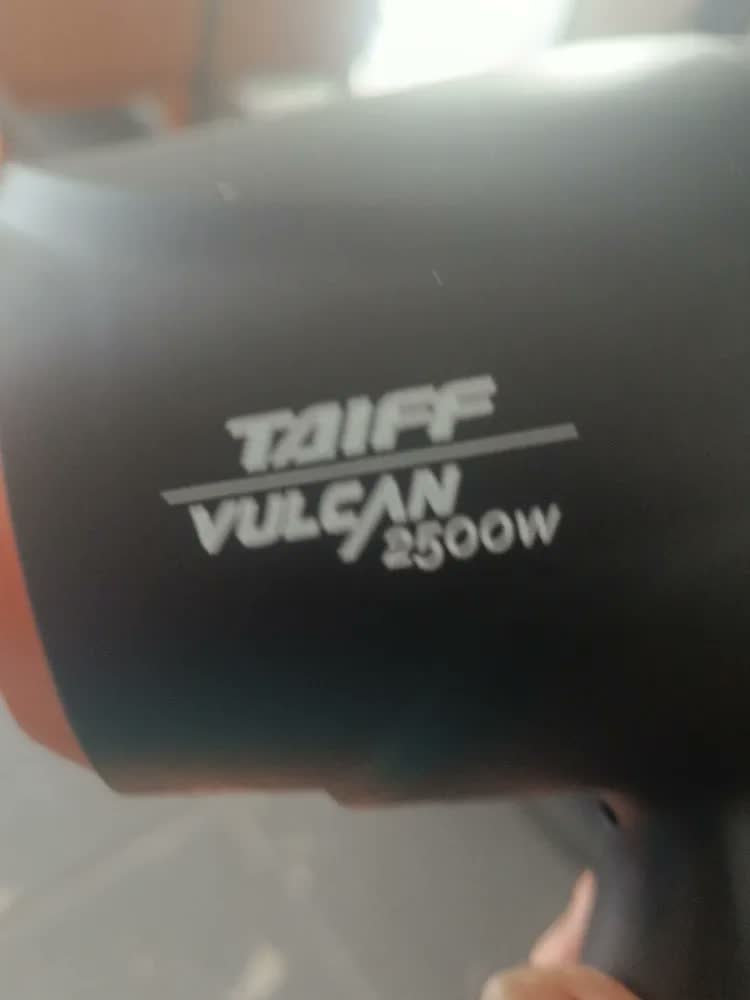foto de Secador Cabelo Vulcan 2500w Digital Profissional 3m Taiff Cor Preto