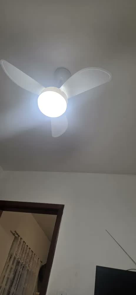 foto de Ventilador De Teto Ventisol Fênix Branco/silver Inverter