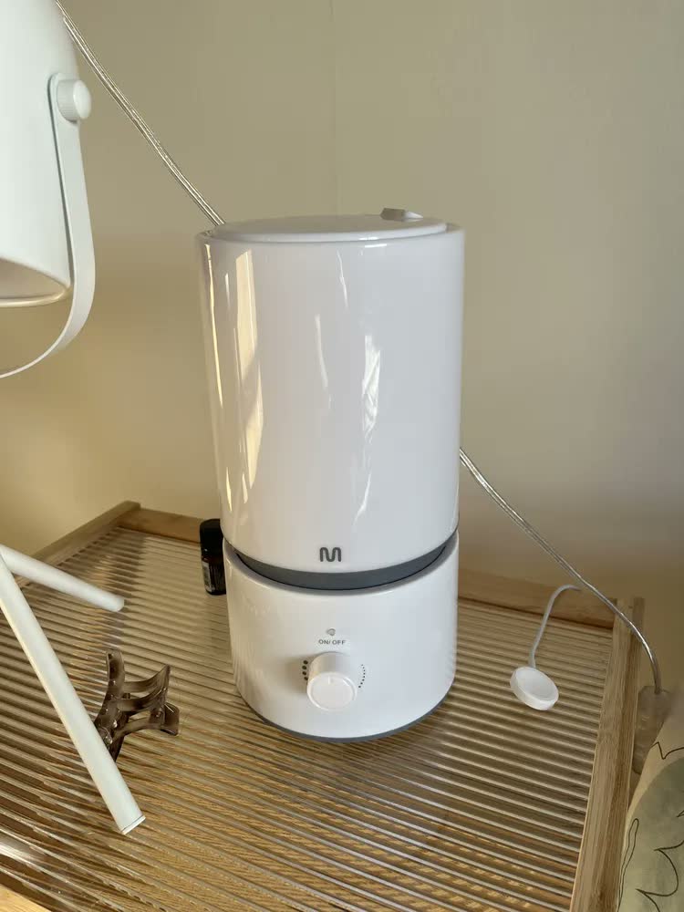 foto de Umidificador De Ar Ultrassônico Easy Air 1,8L Branco Bivolt Com Aromaterapia Névoa Silenciosa Multi Saúde - HC290 Ambiente
