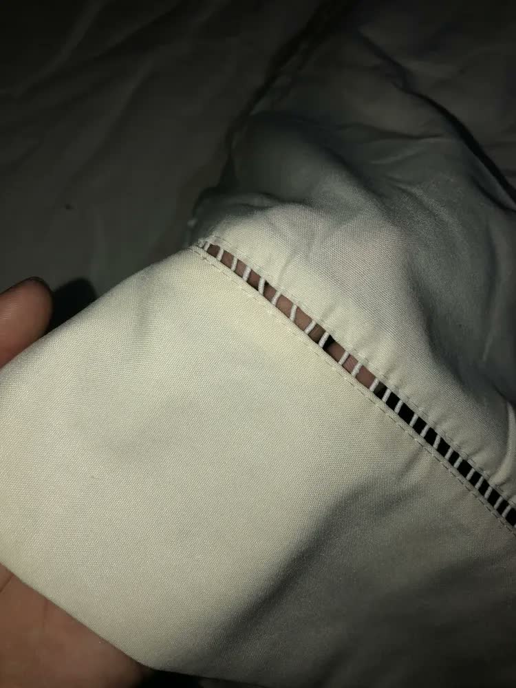 foto de Jogo De Lençol 400 Fios Queen Branco Liso 3 Peças Com Elástico Padrão Hotel