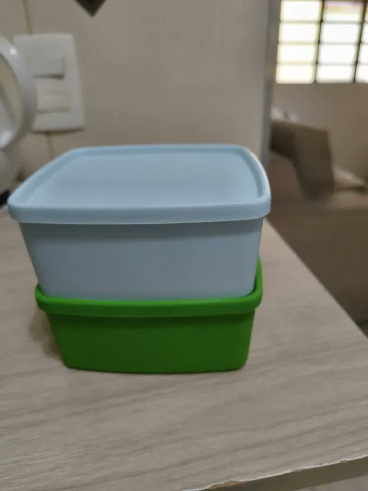 foto de Tupperware | Conjunto De Potes Plastico Jeitosinhos 400 Ml Cor 3 Jeitosinho Cores Sortidas 400ml Cada