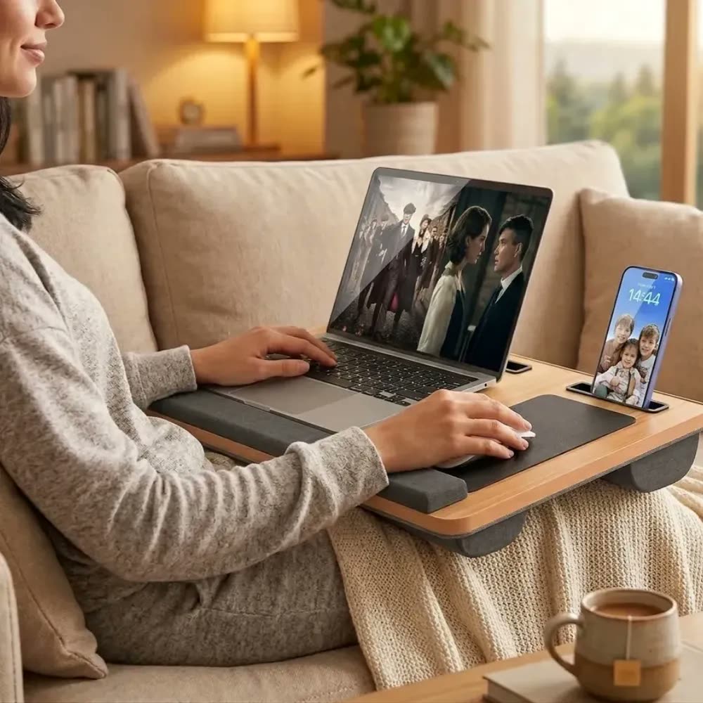 Mesa Suporte Portátil Para Laptop Cama Sofá Até 17 Cama Sofá Mecolour Com Mouse Pad